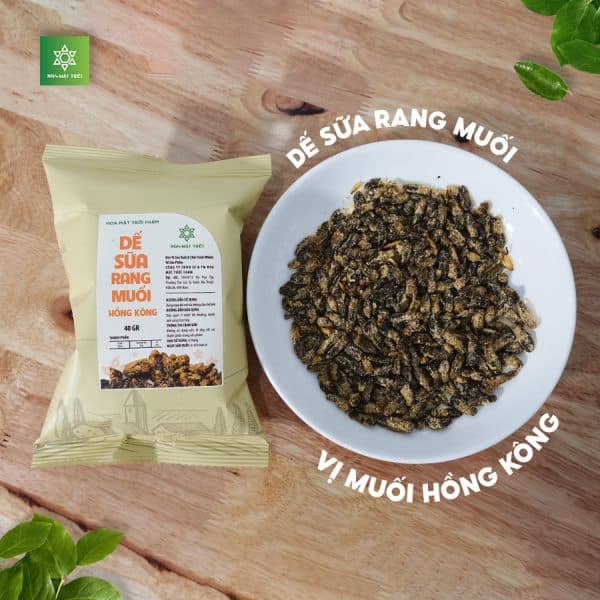Dế sữa rang muối