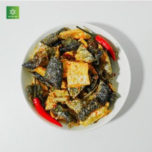 Da Cá Hồi Sấy Cay Giòn Hoa Mặt Trời Farm