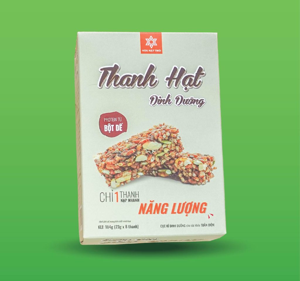 Thanh hạt dinh dưỡng bột dế