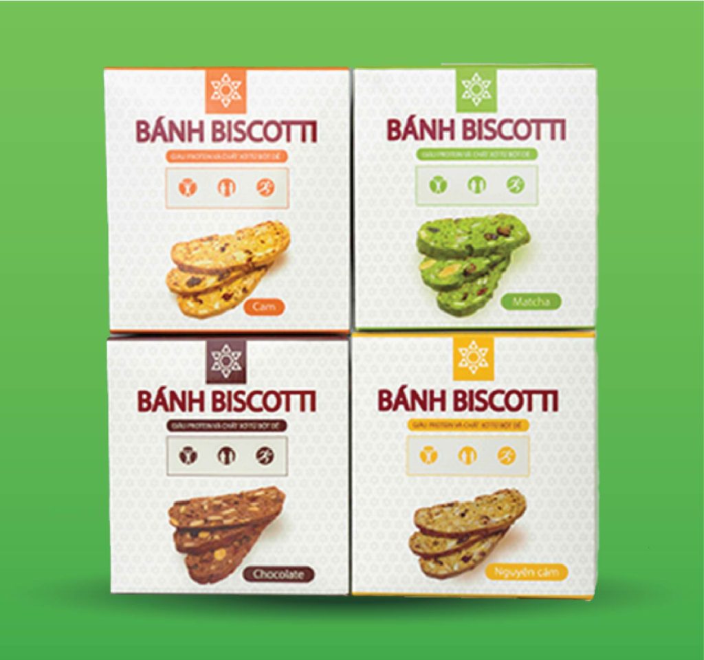 bánh biscotti dinh dưỡng