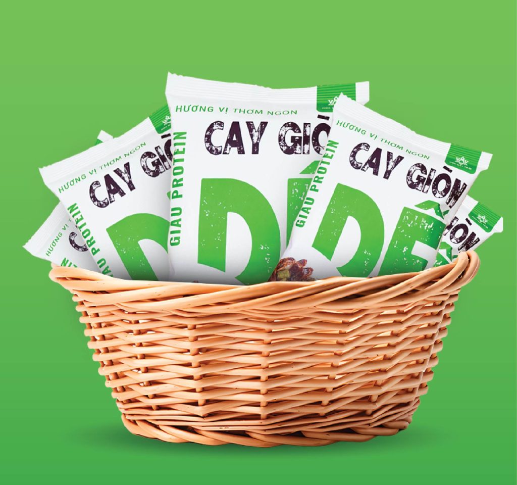 combo 5 gói dế sấy cay giòn