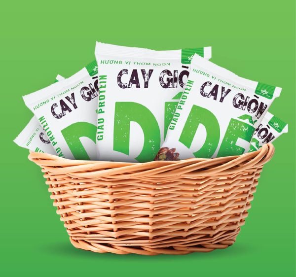 combo 5 gói dế sấy cay giòn
