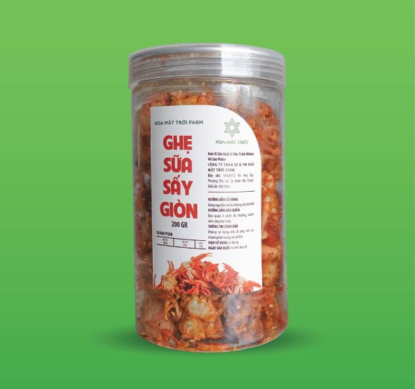 Ghẹ sữa cay giòn