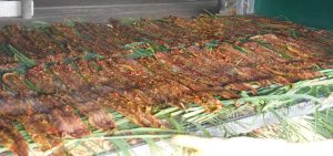 Lươn gác bếp hun khói